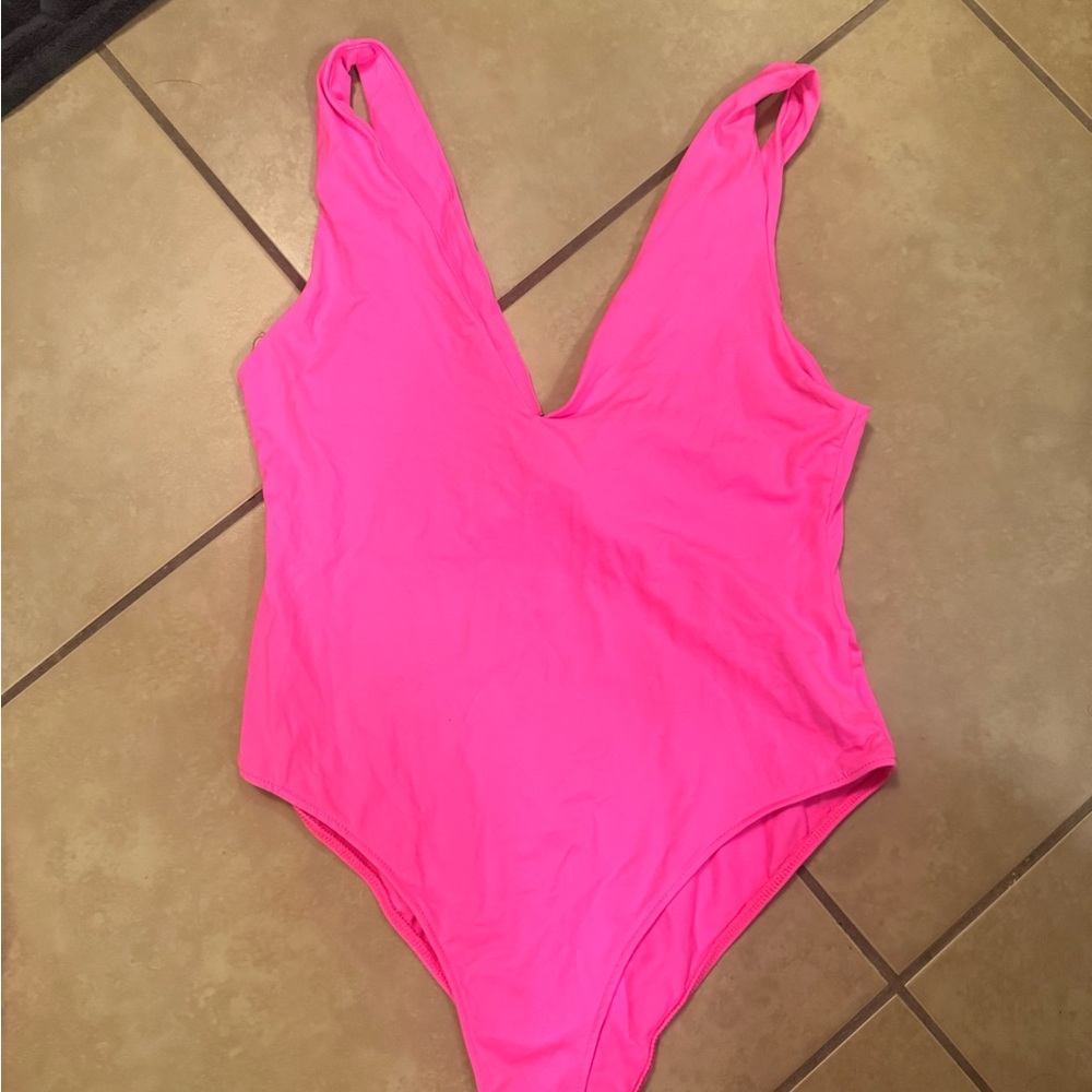 Zara Neon Pink Kids Bodysuit